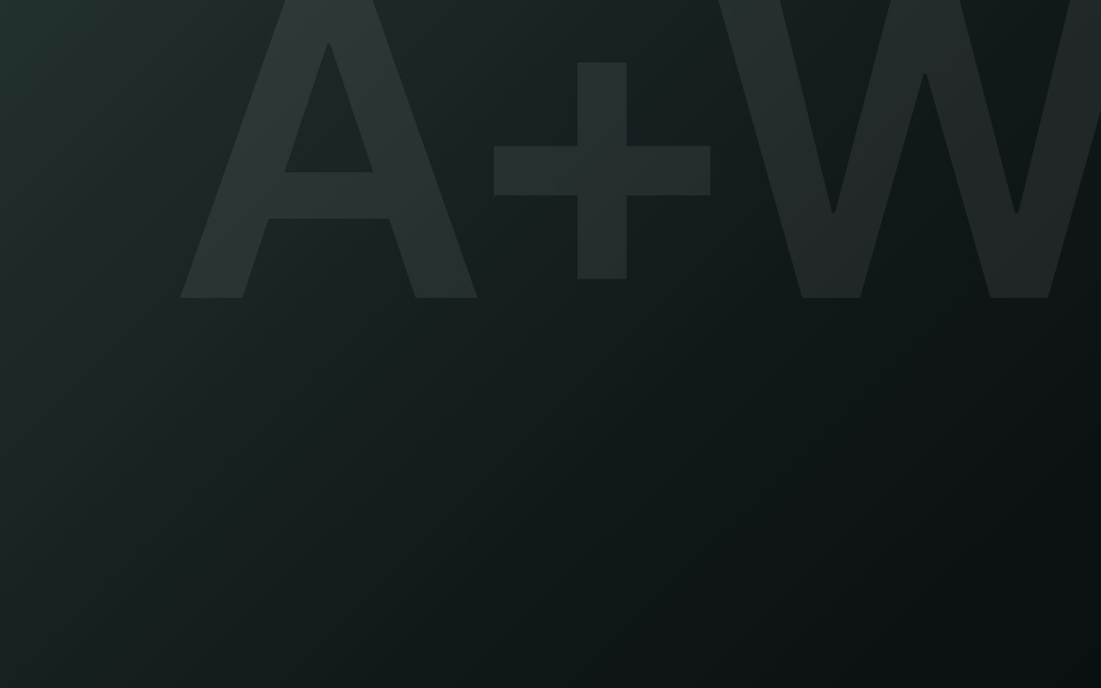 A+W Cleaning + Detailing website, in progress at Chamberlin Studio